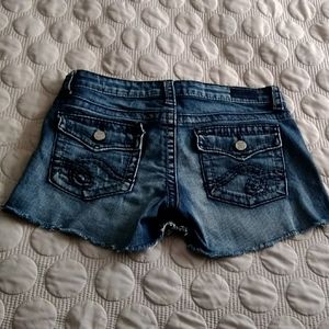Free w/ purchase of another item, jean shorts